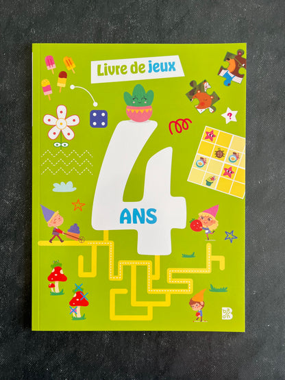 Livre de jeux - dès 4 ans