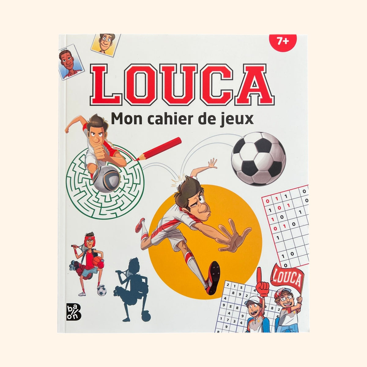 Mon cahier de jeux - Louca | Activités et divertissements 4-7 ans
