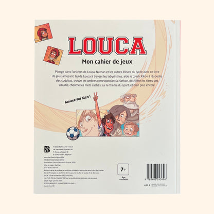 Mon cahier de jeux - Louca | Activités et divertissements 4-7 ans