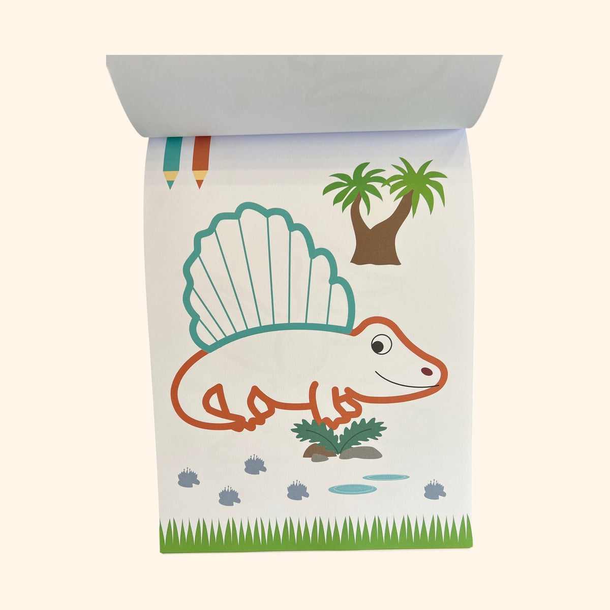 Mon premier bloc à colorier - Les dinosaures (3-6 ans)