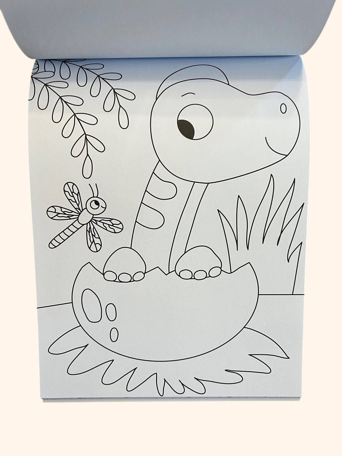 Bloc à colorier - Les dinosaures | Dès 3 ans