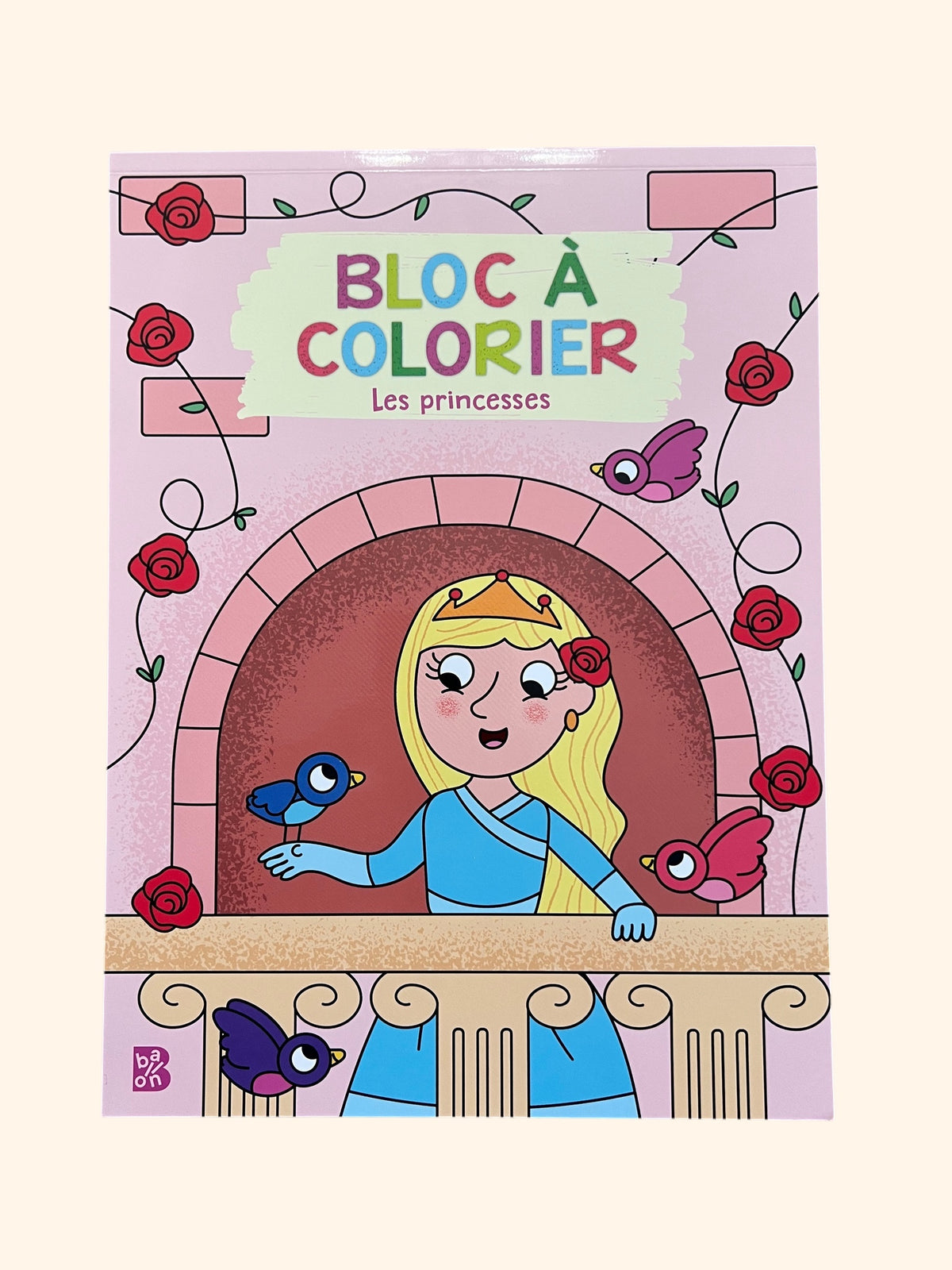 Bloc à colorier - Les princesses | Dès 3 ans