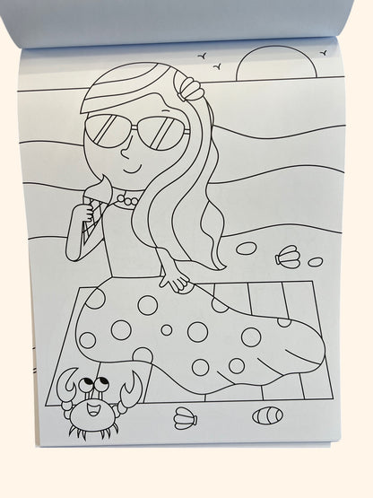 Bloc à colorier - Les princesses | Dès 3 ans