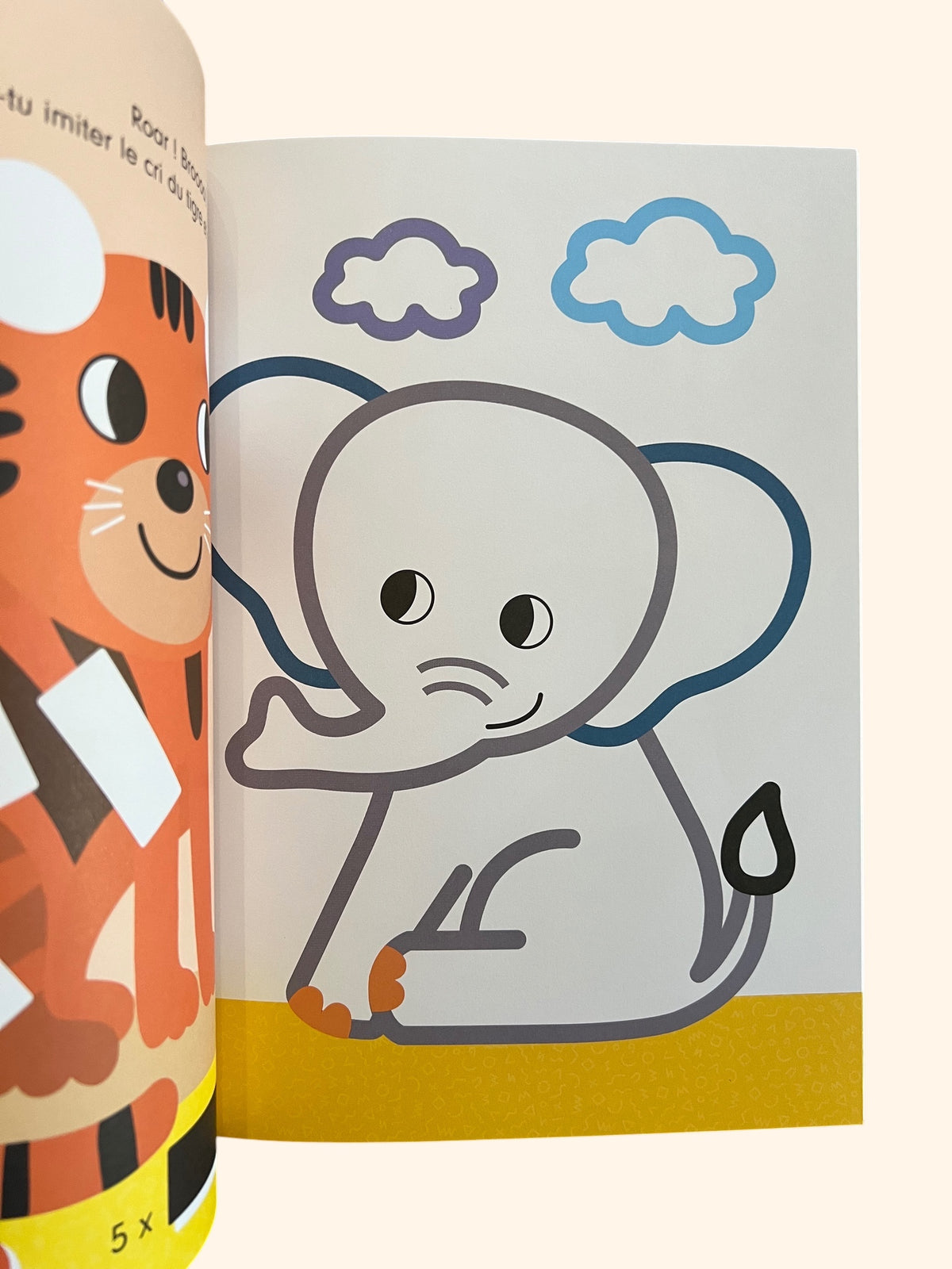 En route pour la maternelle - Coller et colorier - Les animaux | Dès 2 ans