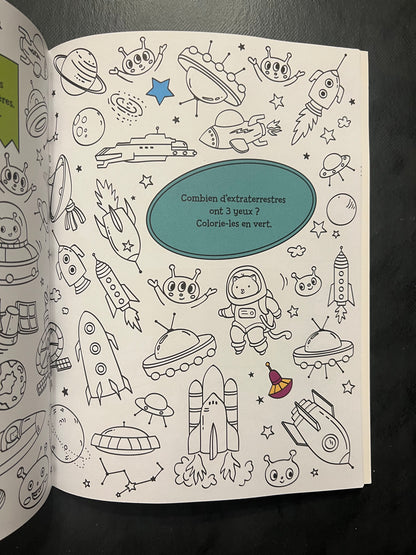 Cherche et colorie - les véhicules