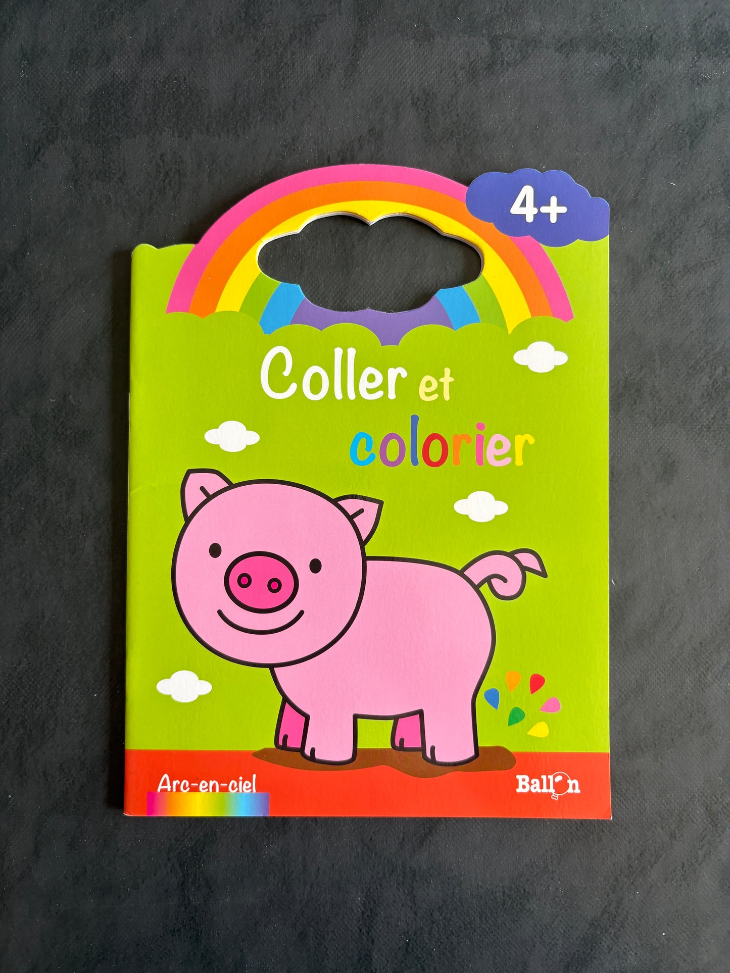 Livre - Coller et colorier - Dès 4 ans