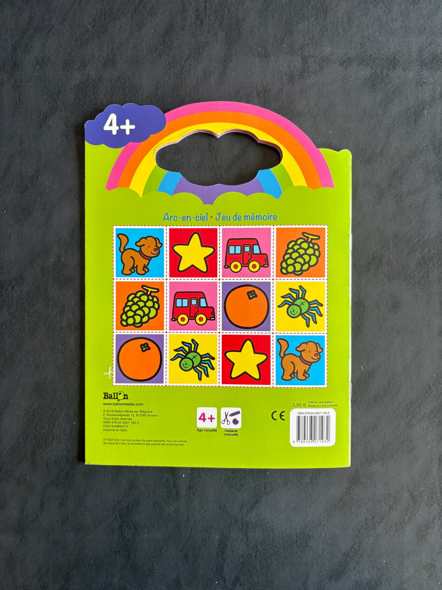 Livre - Coller et colorier - Dès 4 ans