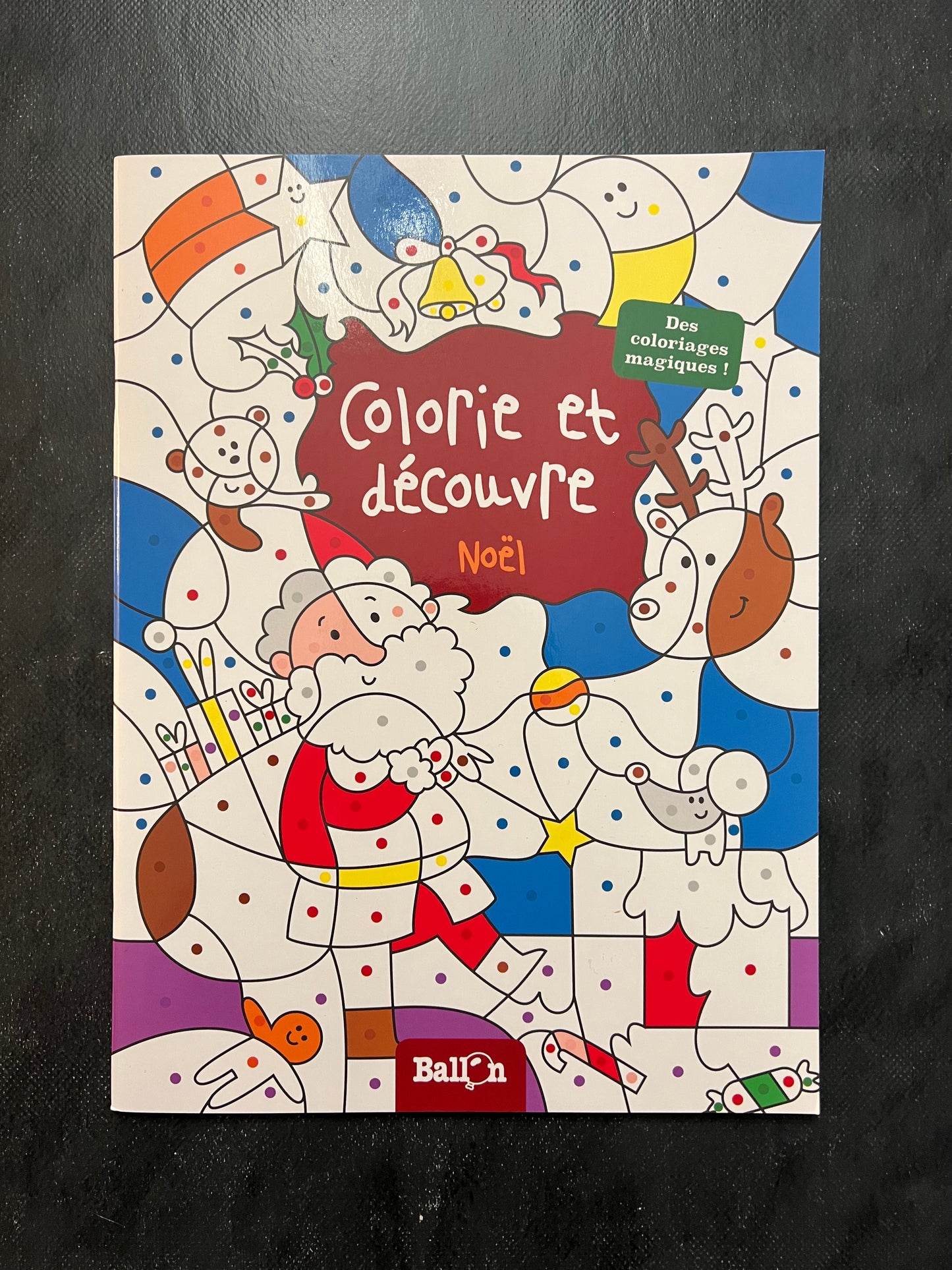 Colorie et découvre - Noël