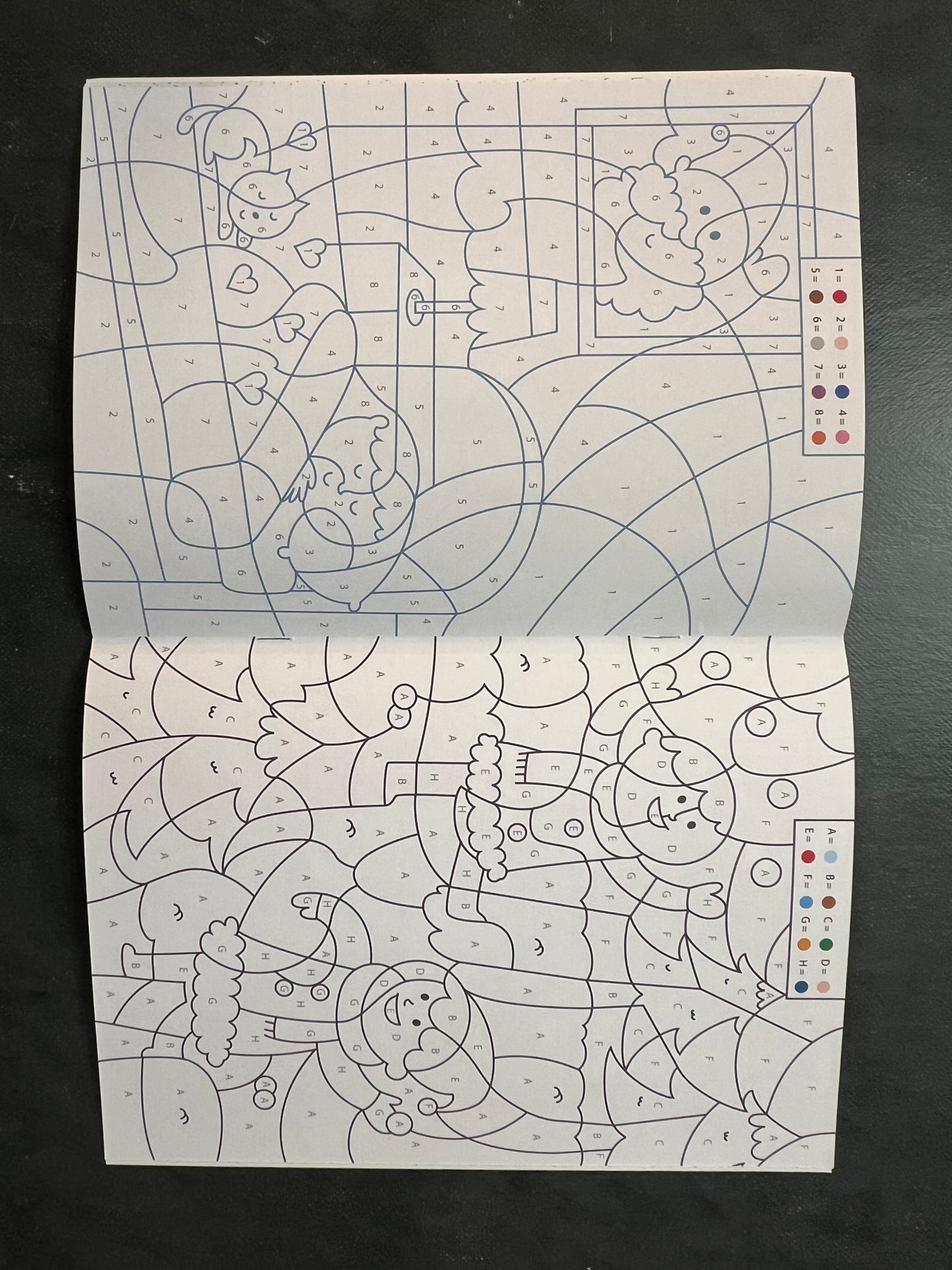 Colorie et découvre - Noël