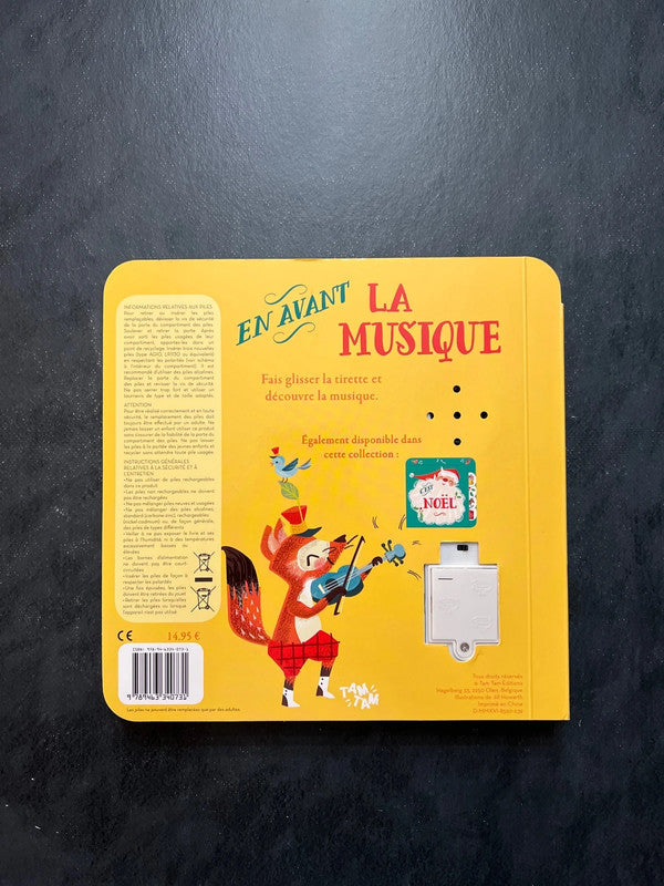 Livre sonore - en avant la musique