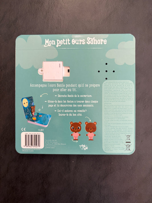 Mon petit ours sonore