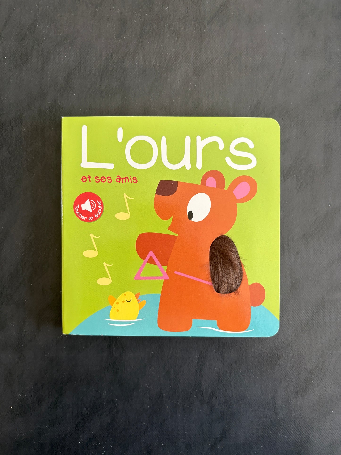 Livre sonore - L'ours et ses amis
