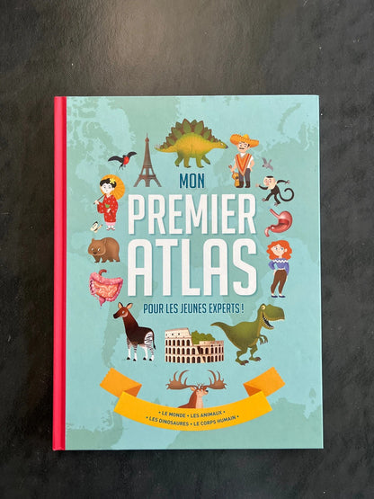 Mon premier atlas pour les jeunes experts