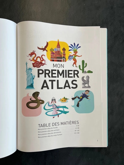 Mon premier atlas pour les jeunes experts