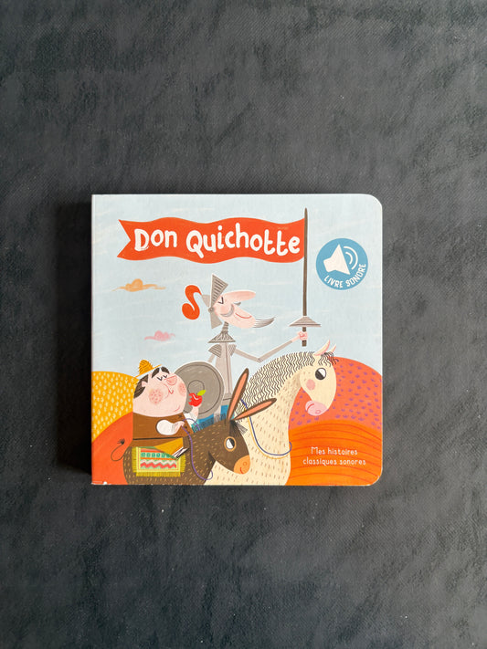 Livre sonore - Don Quichotte