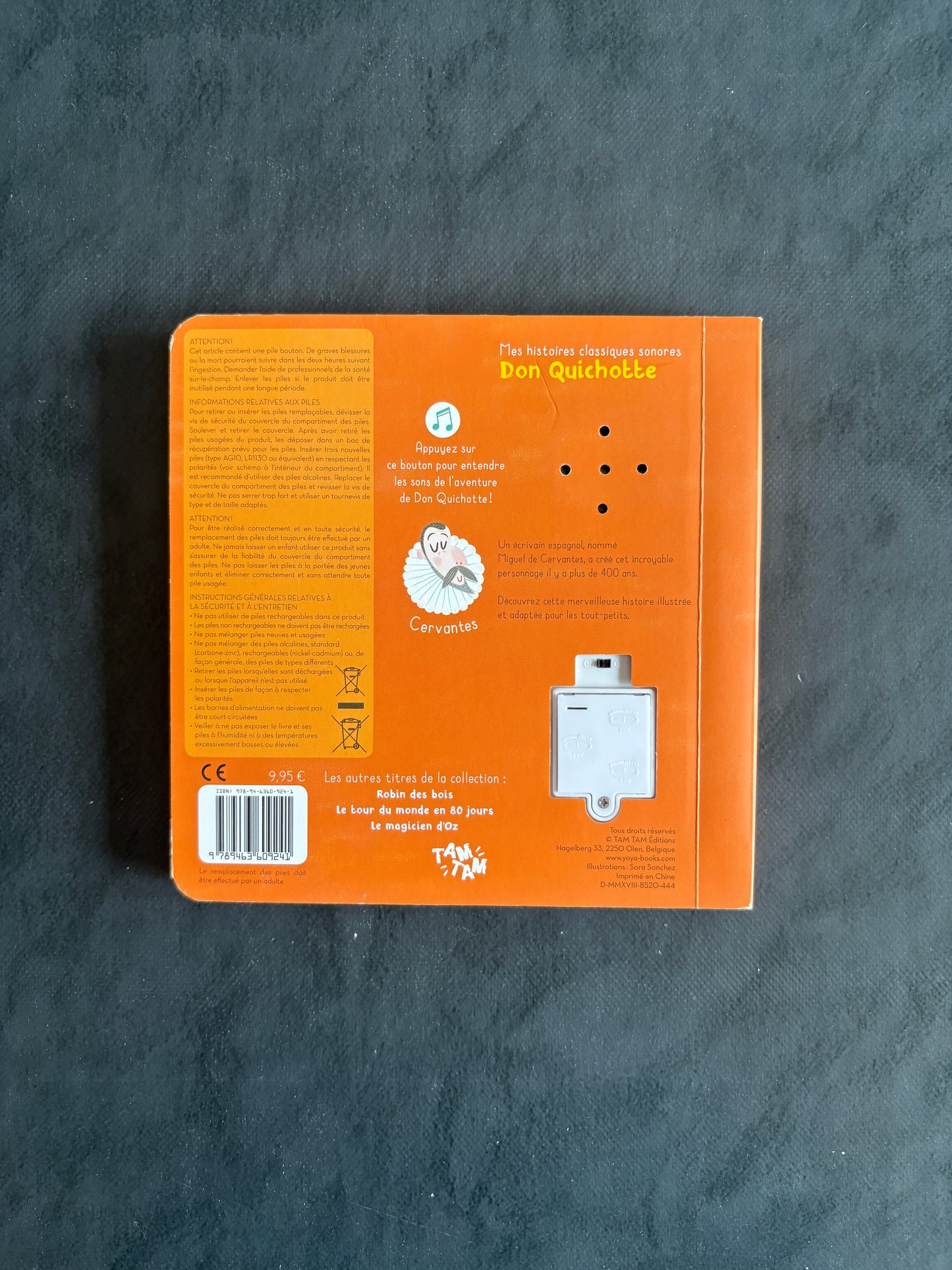 Livre sonore - Don Quichotte