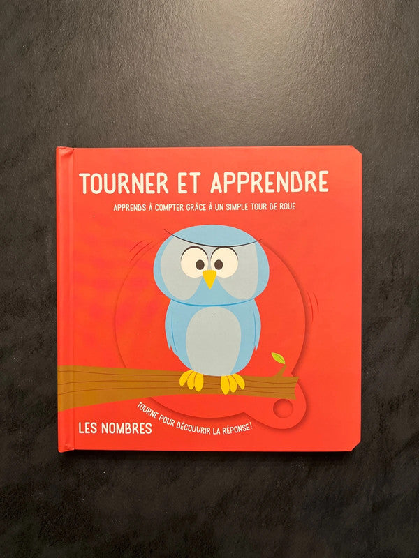 Livre tourner et apprendre - les nombres