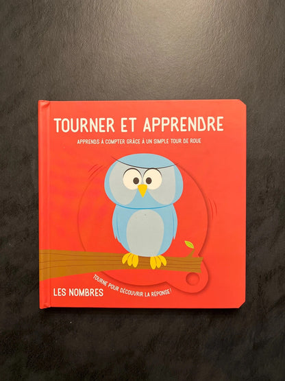 Livre tourner et apprendre - les nombres