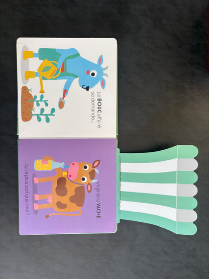 Sous le rabat... me voilà - Animaux de la ferme