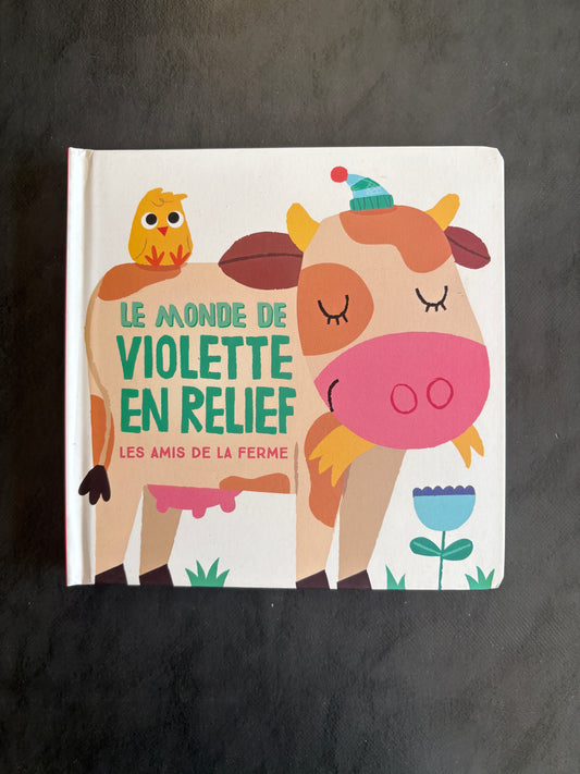 Livre en relief - le monde de Violette en relief