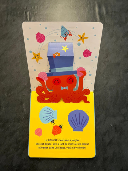 Livre en relief - le monde de Marcus en relief