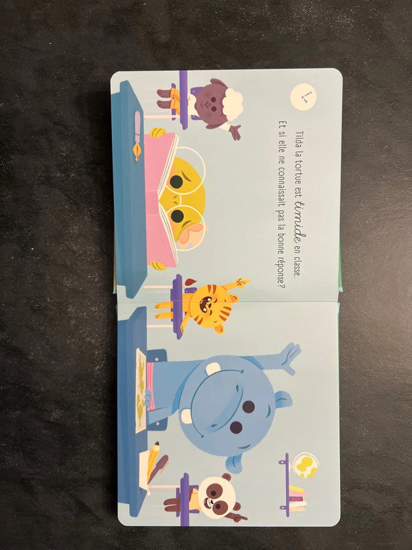 Livre tourne moi - Tilda est timide/fière