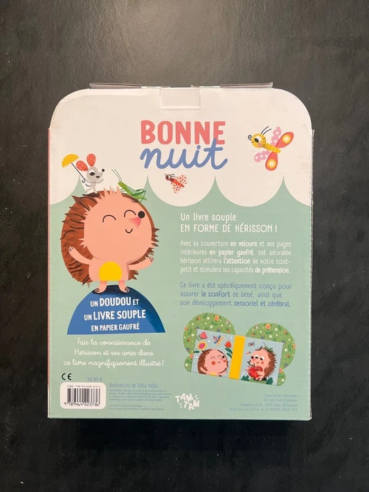 Mon hérisson tout doux - bonne nuit !