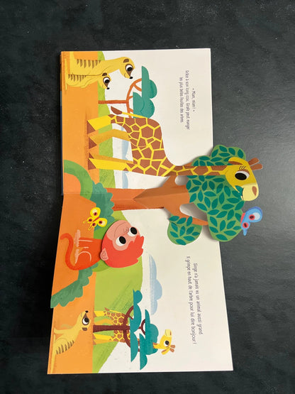 Livre animé - dans la jungle