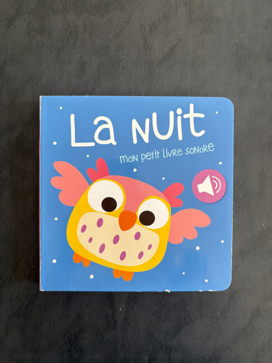 Livre sonore - la nuit