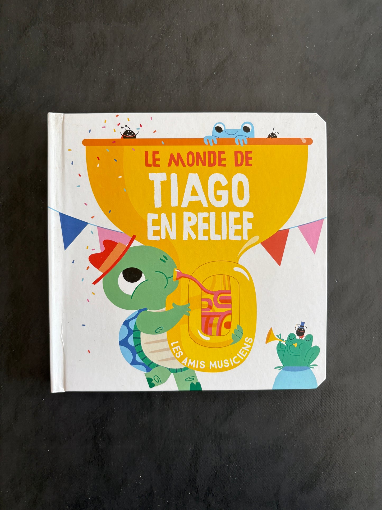Livre en relief - le monde de Tiago en relief