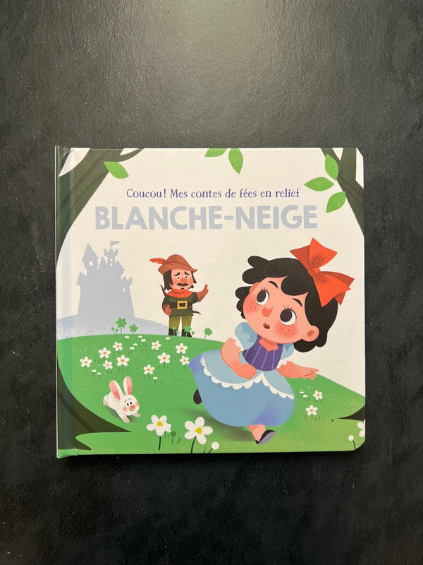 Livre en relief - blanche neige