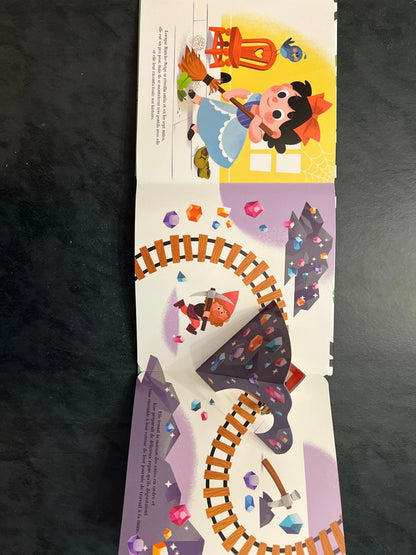 Livre en relief - blanche neige