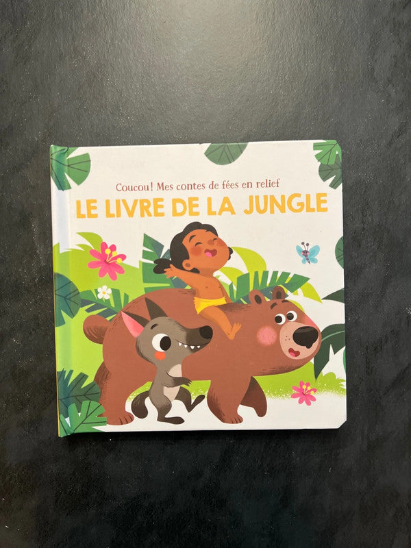 Livre en relief - le livre de la jungle