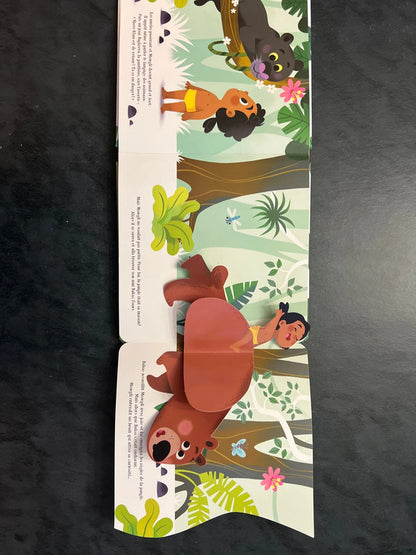Livre en relief - le livre de la jungle