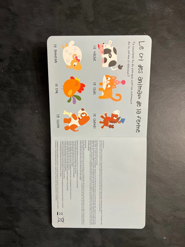 Mon petit livre sonore - la ferme