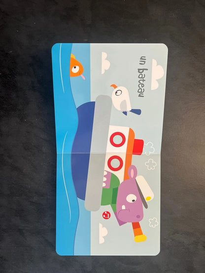 Mon petit livre sonore - les véhicules