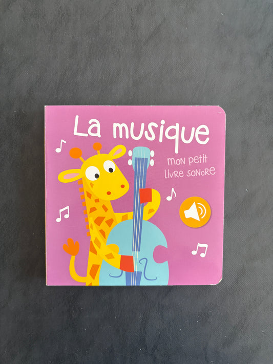Livre sonore - La musique