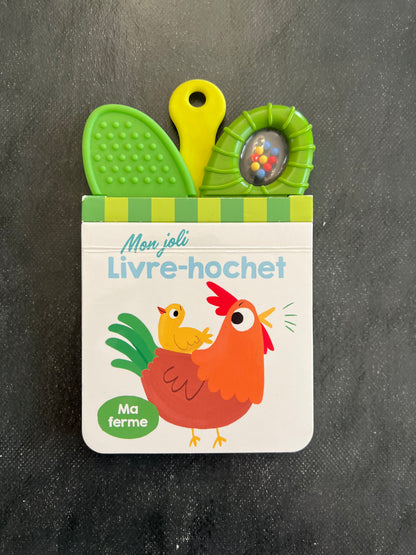 Livre-hochet - ma ferme
