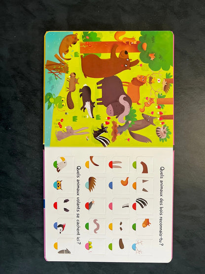 Mon album aux 100 rabats - les animaux