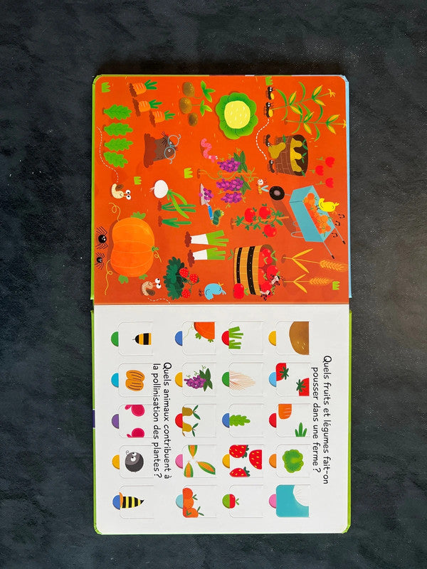 Mon album aux 100 rabats - la ferme