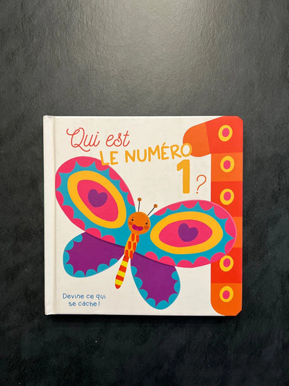 Livre devine qui se cache - qui est le numéro 1 ?