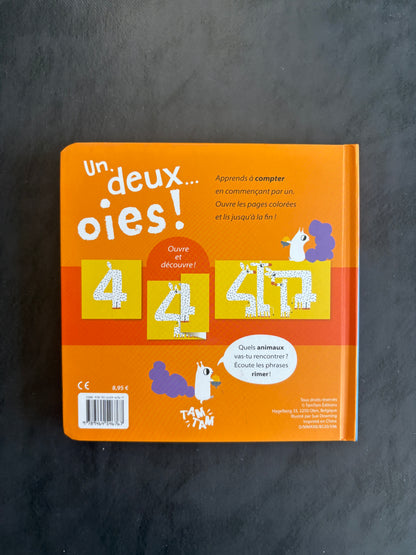 Livre ouvre et découvre - Un, deux... oies