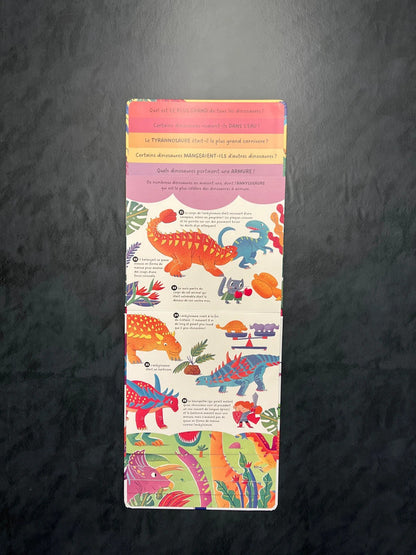 Livre questions réponses - les dinosaures