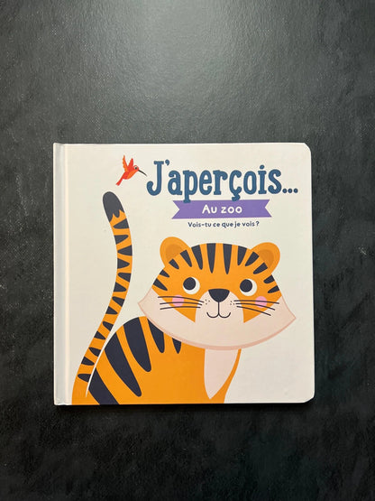 Livre d’apprentissage - j’aperçois.. au zoo