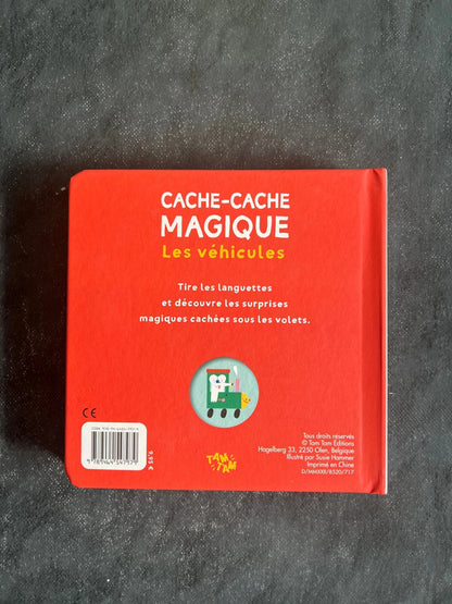 Cache-cache magique - les véhicules
