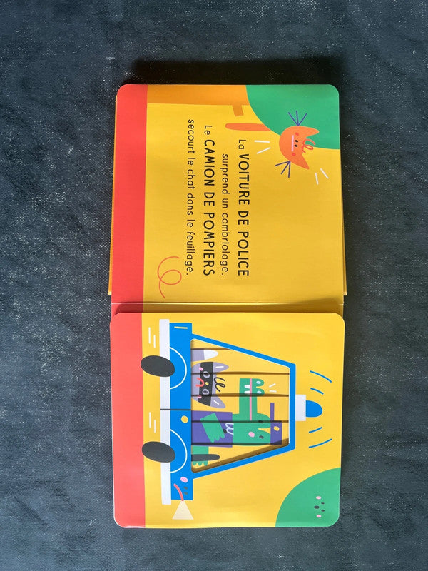 Cache-cache magique - les véhicules