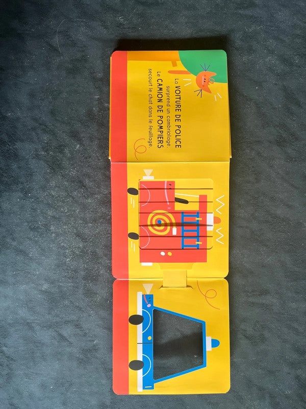 Cache-cache magique - les véhicules