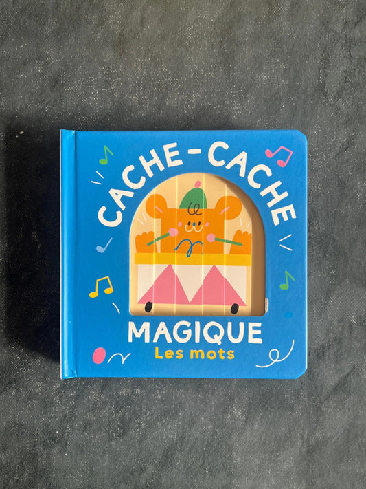 Cache-cache magique - les mots