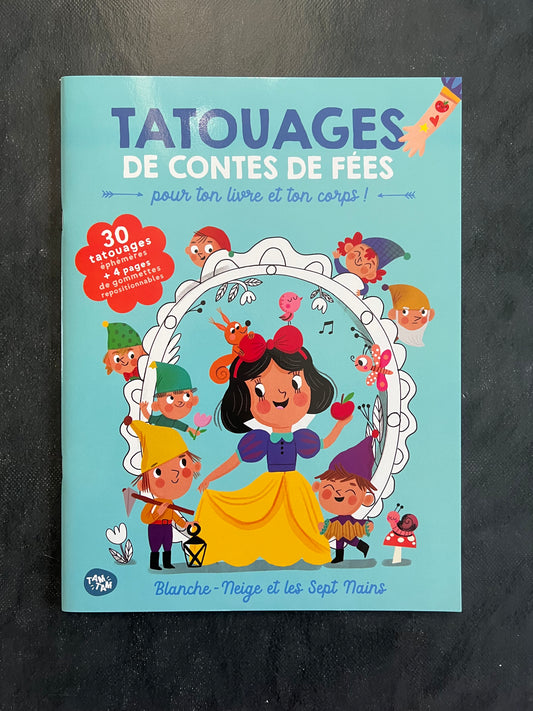 Tatouages de contes de fées - Blanches-Neige et les sept nains