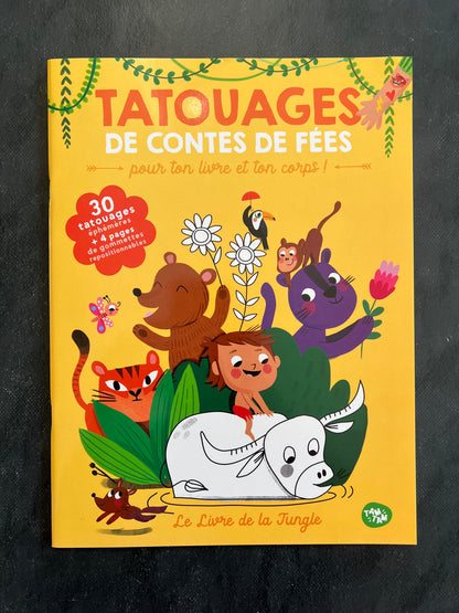 Tatouages de contes de fées - Le livre de la jungle